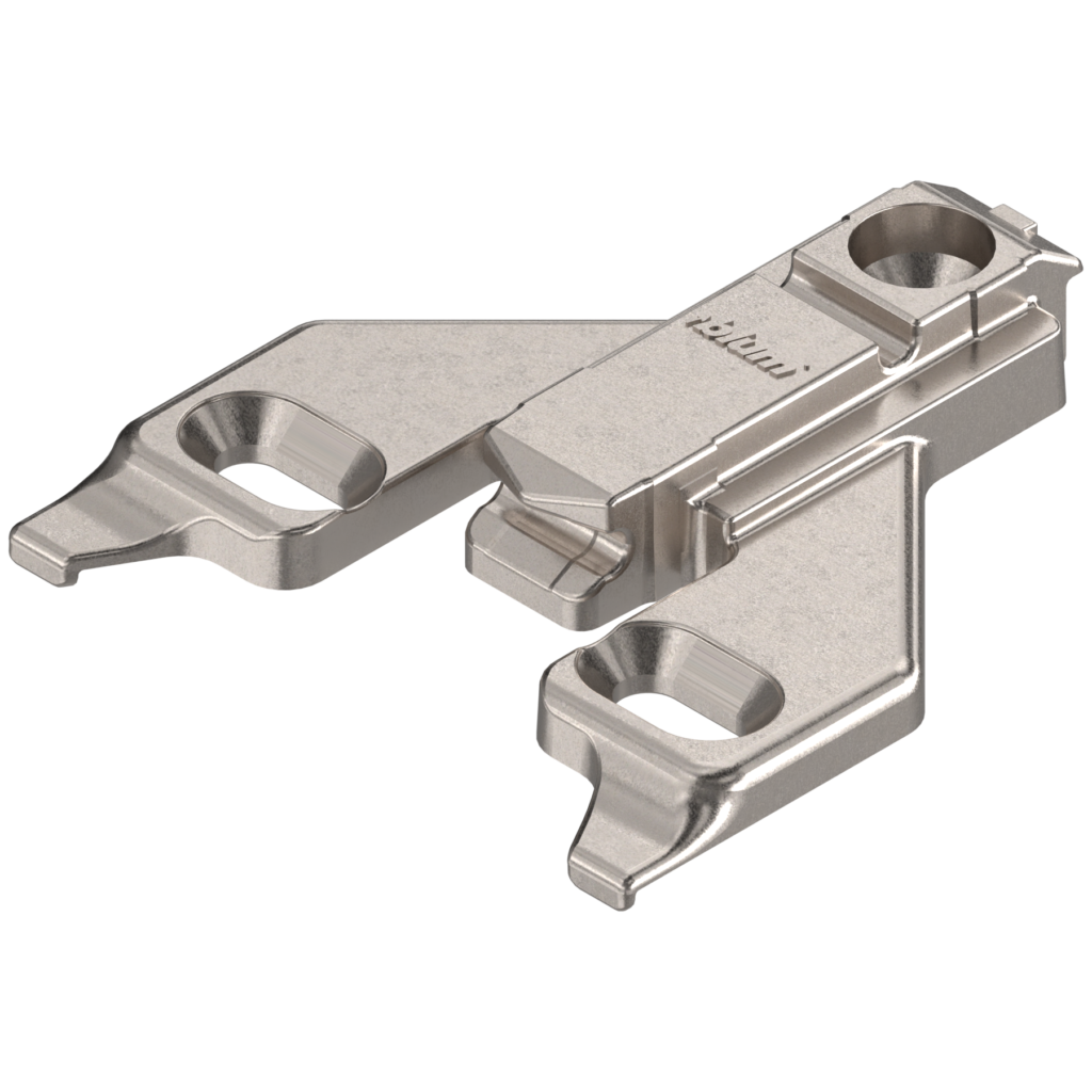 1L# B175L6600.22 0MM 3/4" Clip Face Frame Baseplate