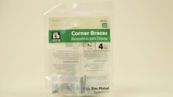 Corner Brace - 1in (4pk) L Corner Brace Part#339547