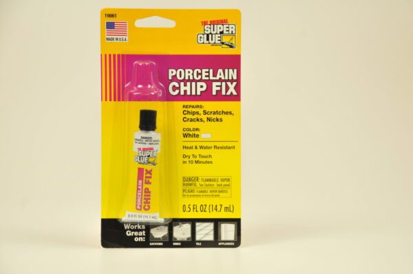 Glue - White Porcelain Repair Super Glue Part#19061