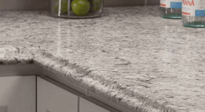 Valencia Edge Profile Full Wrap Ogee Laminate Countertops