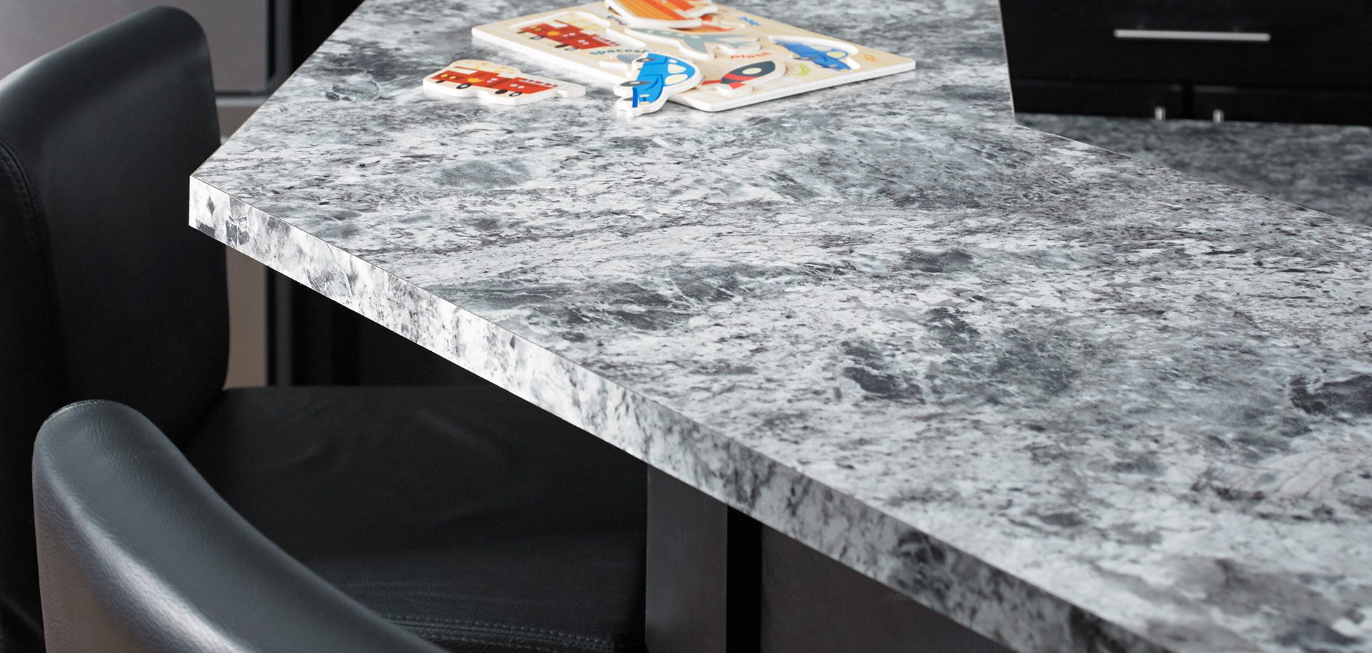 Lc Classic Edge Profile 2 Formica Silver Flower Granite Laminate