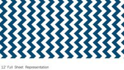 Y0104 Moody Blue Chevron - Wilsonart