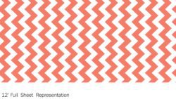 Y0119 Papaya Chevron - Wilsonart